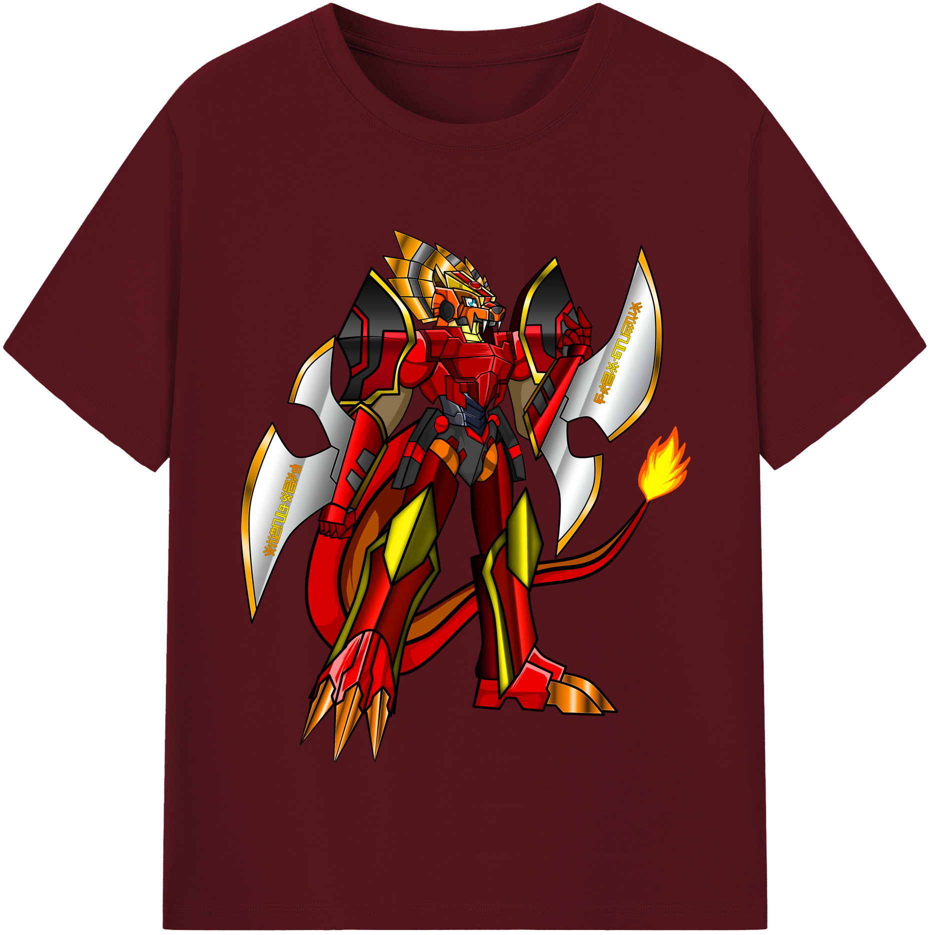 （画像用） Digimon デジタルモンスター/デジモン 綿100％半袖Tシャツ（フロントプリント）